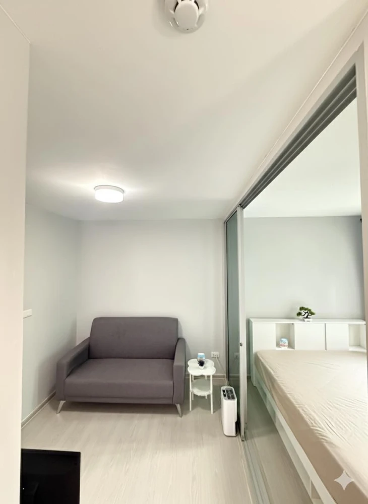 ให้เช่า Plum Condo Ram 60 interchange ห้องอยู่ชั้น 2 เฟอร์นิเจอร์และเครื่องใช้ไฟฟ้าครบพร้อมอยู่