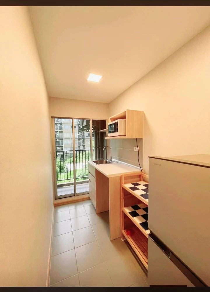 ให้เช่า Plum Condo Rangsit Alive 1 ชั้น 4 วิวสระ แต่งครบ น่าอยู่ สนใจจองเลย