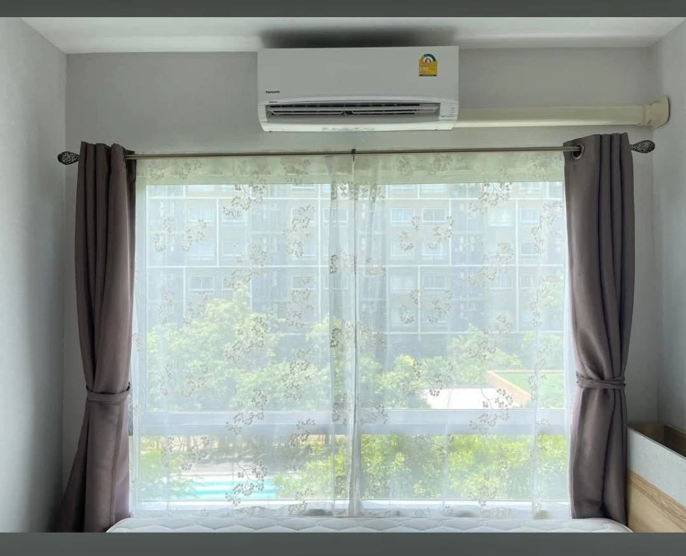 ให้เช่า Plum Condo Rangsit Alive 1 ชั้น 4 วิวสระ แต่งครบ น่าอยู่ สนใจจองเลย