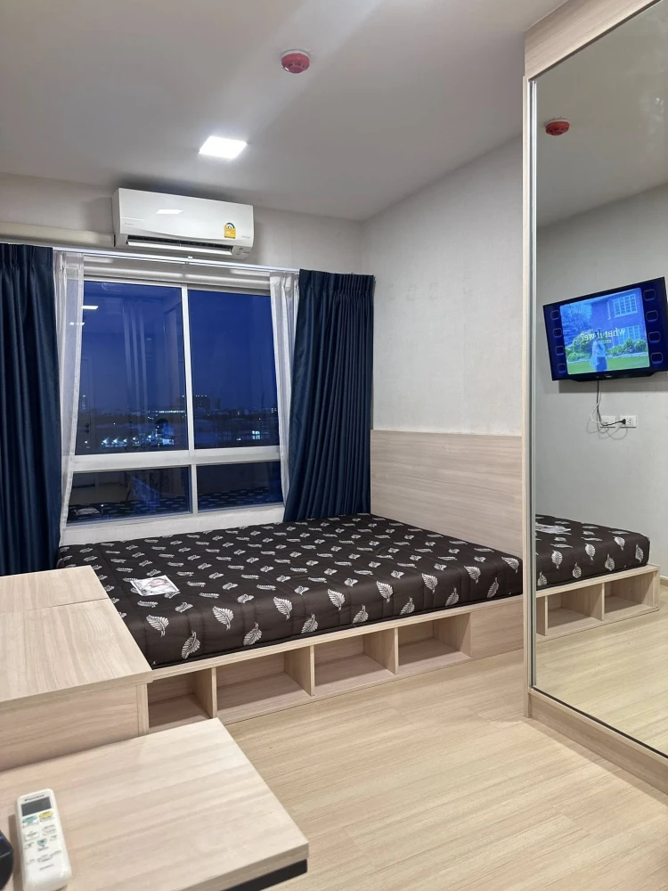 ให้เช่า Plum Condo Rangsit Alive 1 ชั้น 8 วิวนอก ห้องแต่งครบ น่าอยู่ จองเลย ห้ามพลาด