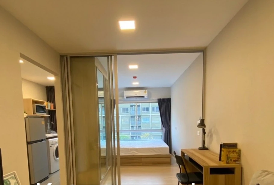ให้เช่า Plum Condo Rangsit Alive 1 ห้องพร้อมอยู่  ชั้น 4 วิวสระ ราคาอย่างโดน รีบมาจองเลย