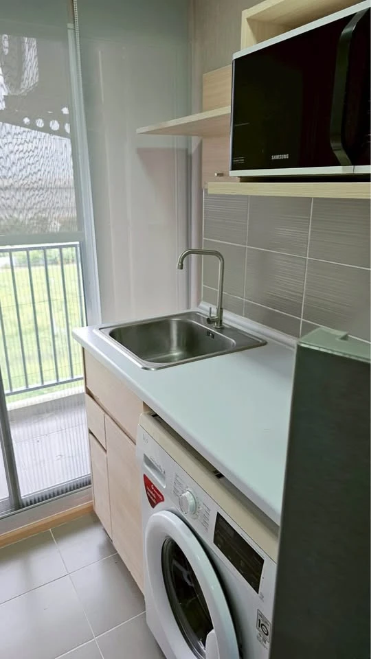 ให้เช่า Plum Condo Rangsit Alive 2 ชั้น 8 วิวโล่ง แต่งครบ พร้อมอยู่ จองเลย