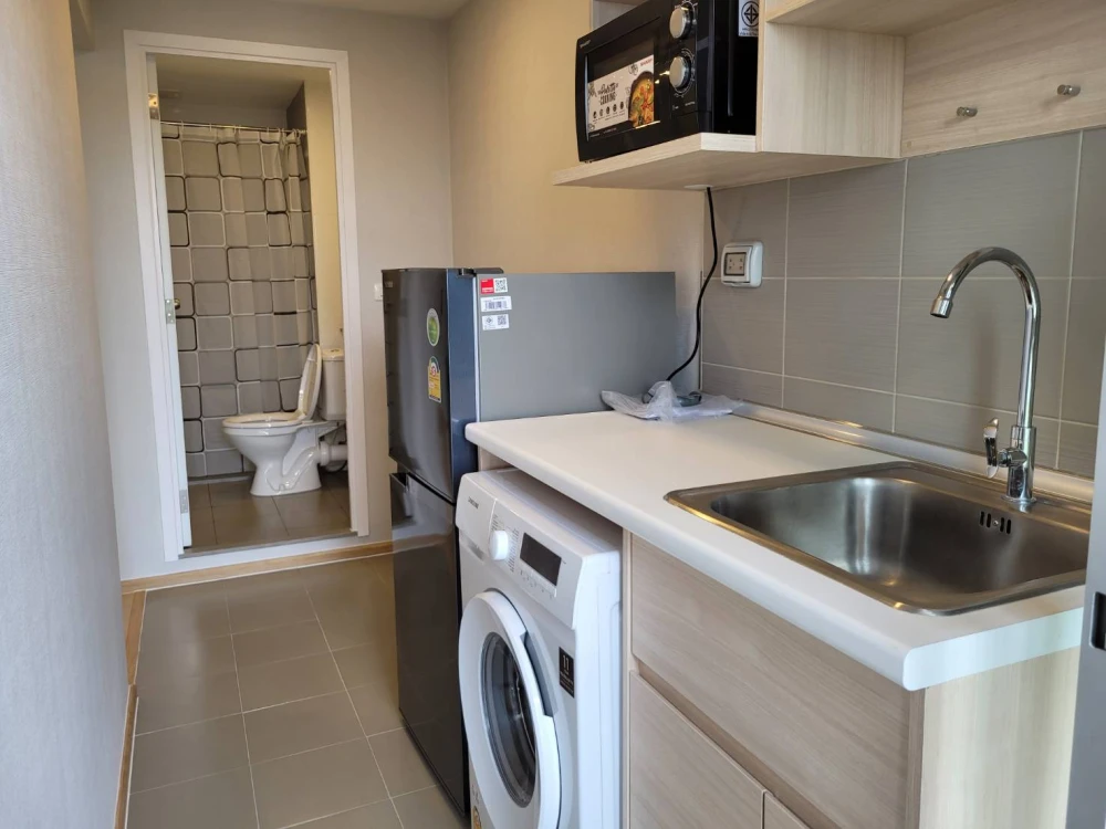 ให้เช่า Plum Condo Rangsit Alive 2 1 ห้องนอน 1 ห้องน้ำ เฟอร์นิเจอร์ครบครัน หิ้วกระเป๋าเข้าอยู่ได้เลยจ้า