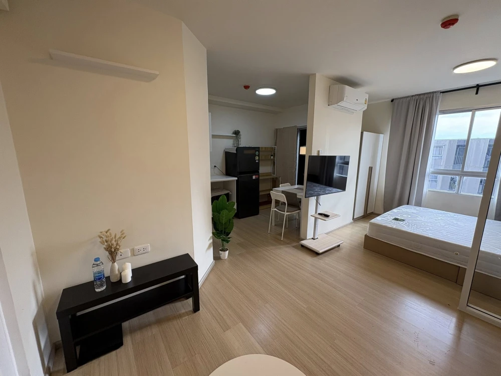 ให้เช่า Plum Condo Samakkhi ชั้น 8 ห้องน่าอยู่ แต่งครบ จองเลย ห้ามพลาด