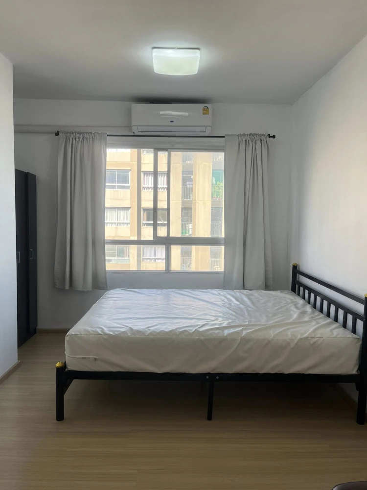 Plum Condo Samakkhi for rent. Nice unit on the 6th floor, fully furnished. Just bring your bags and move in!