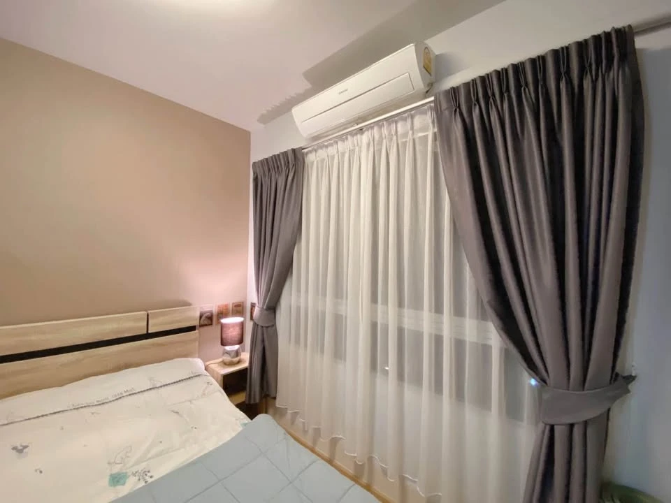 ให้เช่า Plum Condo Samakkhi ห้องน่าอยู่ มาพร้อมเฟอร์นิเจอร์ครบครัน หิ้วกระเป๋าเข้าอยู่ได้เลยจ้า