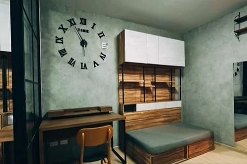 ให้เช่า Plum Condo Samakkhi ห้องมุมแต่งสวยคุมโทน เฟอร์นิเจอร์ครบครัน พลาดแล้วจะเสียใจ