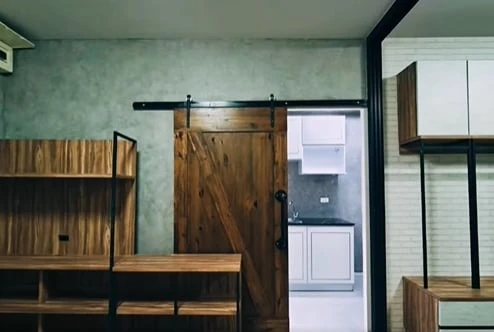 ให้เช่า Plum Condo Samakkhi ห้องมุมแต่งสวยคุมโทน เฟอร์นิเจอร์ครบครัน พลาดแล้วจะเสียใจ