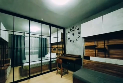 ให้เช่า Plum Condo Samakkhi ห้องมุมแต่งสวยคุมโทน เฟอร์นิเจอร์ครบครัน พลาดแล้วจะเสียใจ