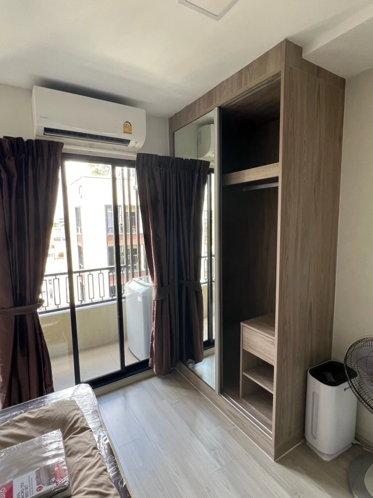 ให้เช่า Plum Condo Saphanmai Station ชั้น 8 ห้องมุมสุด แต่งครบ น่าอยู่ จองเลย ห้ามพลาด