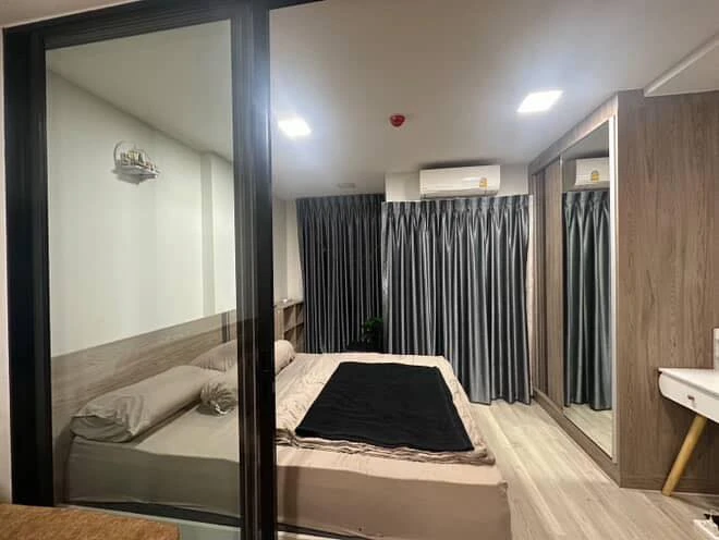 ให้เช่า Plum Condo Saphanmai Station ห้องน่าอยู่ ชั้น 8 ทำเลดี มาพร้อมโซฟาตัวใหญ่น่านั่ง จองเลยตอนนี้