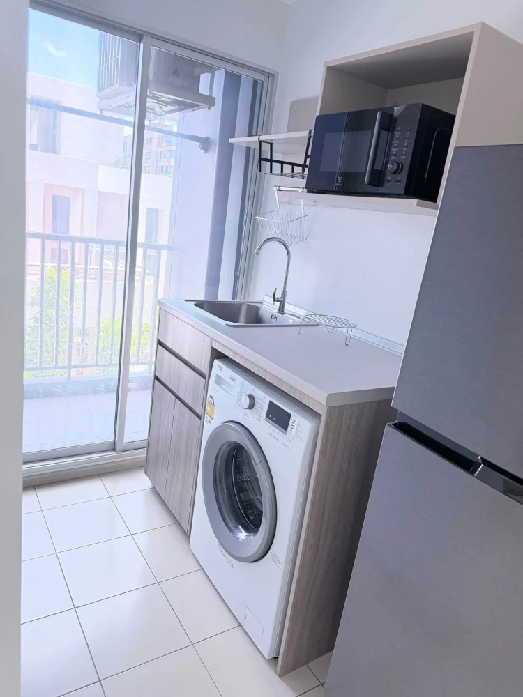 ให้เช่า Plum condo sukhumvit 62 ชั้น 4 ขนาด 24 ตรม. เครื่องใช้ไฟฟ้า&เฟอร์นิเจอร์ครบครัน น่าจองสุด