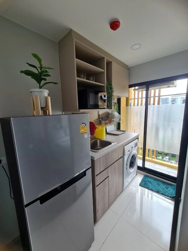ให้เช่า Plum Condo Sukhumvit 97.1 ห้องน่าอยู่ ตกแต่งคุมโทน มาพร้อมเฟอร์นิเจอร์ครบครัน หิ้วกระเป๋าเข้าอยู่ได้เลยจ้า