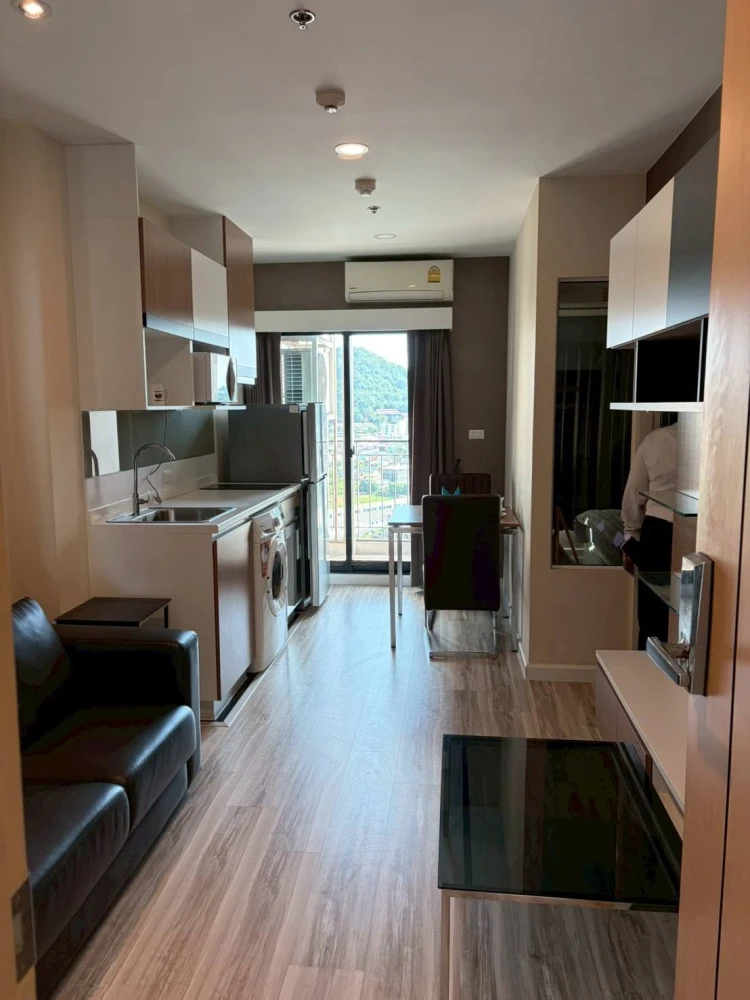 ให้เช่า Plus Condominium Sriracha ห้องชั้น 18 เฟอร์นิเจอร์บิวท์อินอย่างดี วิวทะเลสวย รีบจองด่วนๆเลย
