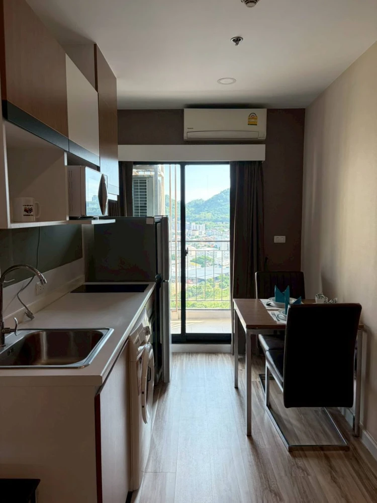 ให้เช่า Plus Condominium Sriracha ห้องชั้น 18 เฟอร์นิเจอร์บิวท์อินอย่างดี วิวทะเลสวย รีบจองด่วนๆเลย