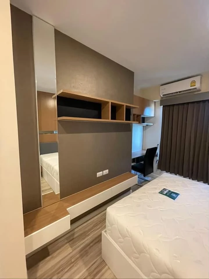ให้เช่า Plus Condominium Sriracha ห้องชั้น 6 ติดสวน ทำเลดี เดินทางสะดวก รีบจองด่วนๆ