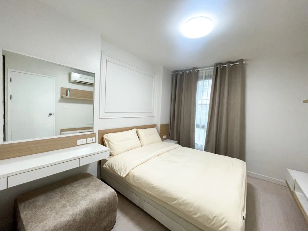 ให้เช่า Proud X2 ห้องพื้นที่ใช้สอยเยอะ ตกแต่งคุมโทน เฟอร์และเครื่องใช้ไฟฟ้าครบครัน หิ้วกระเป๋าเข้าอยู่ได้เลยจ้า