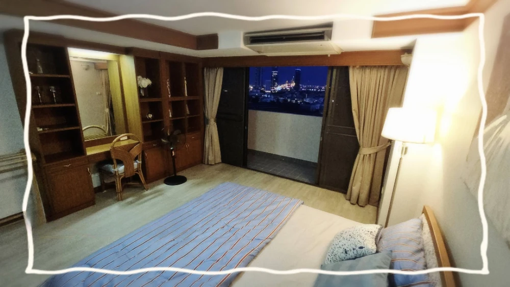 ให้เช่า Pst City Home ชั้น 17 ห้องหัวมุม วิวสวย 2 สะพาน ลมเข้าดี พร้อมเฟอร์นิเจอร์ ไม่จองไหวหรอ