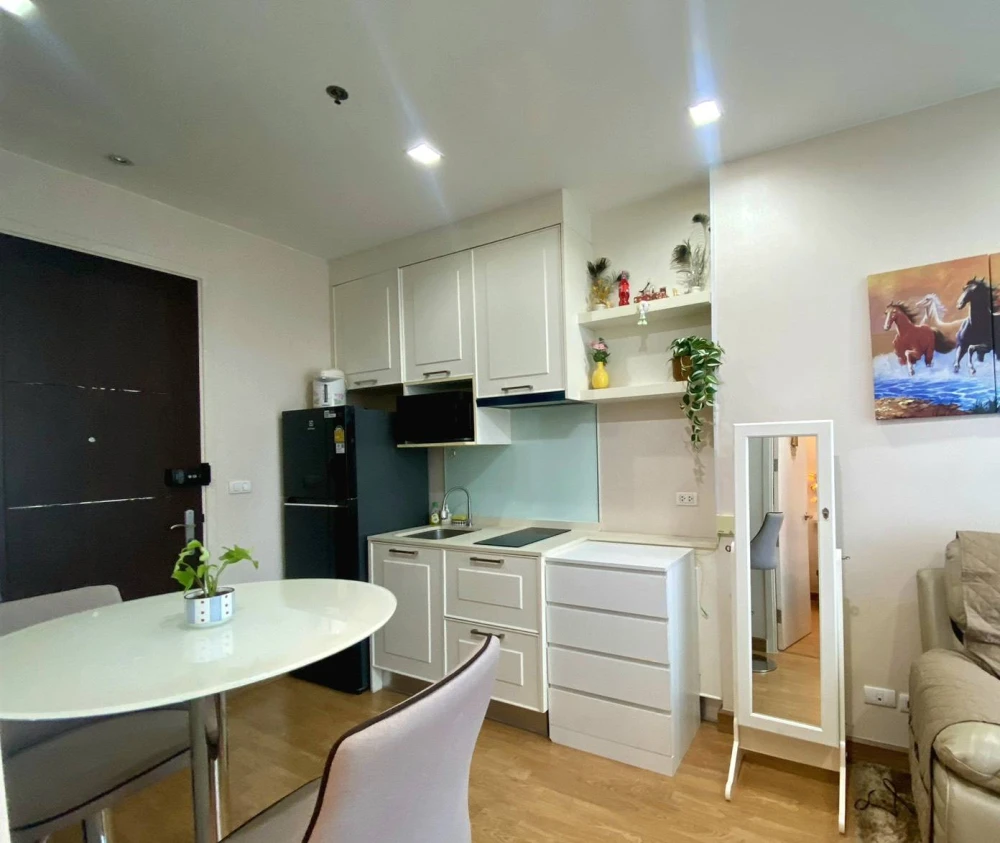 ให้เช่า Q House Sukhumvit 79 ชั้น 22 วิวแม่น้ําเจ้าพระยา แต่งครบ น่าอยู่ จองเลย