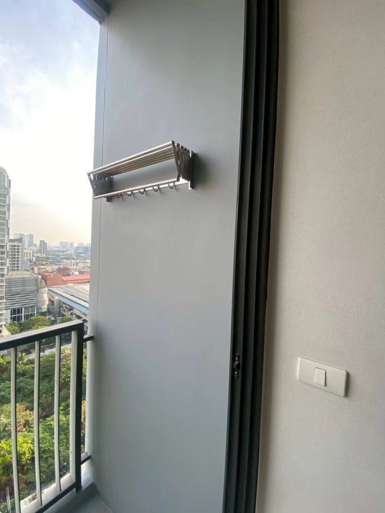 ให้เช่า Q House Sukhumvit 79 ชั้น 22 วิวแม่น้ําเจ้าพระยา แต่งครบ น่าอยู่ จองเลย