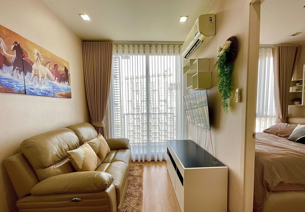 ให้เช่า Q House Sukhumvit 79 ห้องน่าอยู่ เฟอร์ เครื่องใช้ไฟฟ้าครบ มาแต่ตัวเข้าอยู่ได้เลย อย่ารอช้า