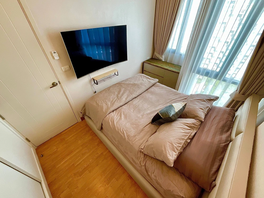 ให้เช่า Q House Sukhumvit 79 ห้องน่าอยู่ เฟอร์ เครื่องใช้ไฟฟ้าครบ มาแต่ตัวเข้าอยู่ได้เลย อย่ารอช้า