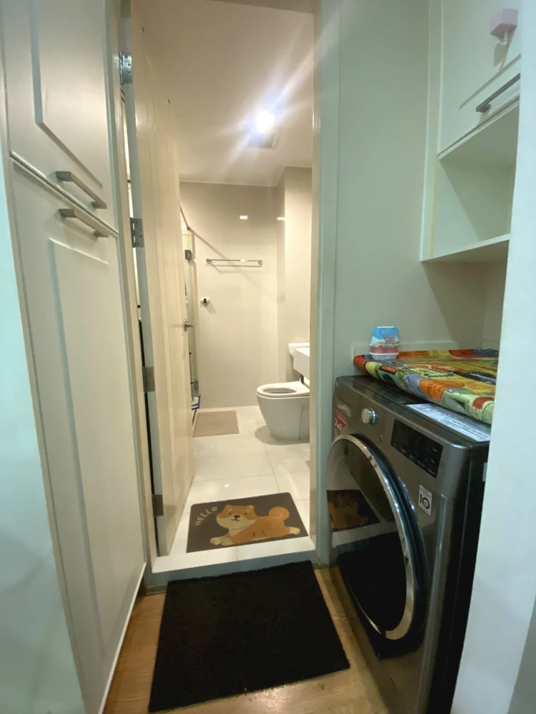 ให้เช่า Q House Sukhumvit 79 ห้องน่าอยู่ เฟอร์ เครื่องใช้ไฟฟ้าครบ มาแต่ตัวเข้าอยู่ได้เลย อย่ารอช้า
