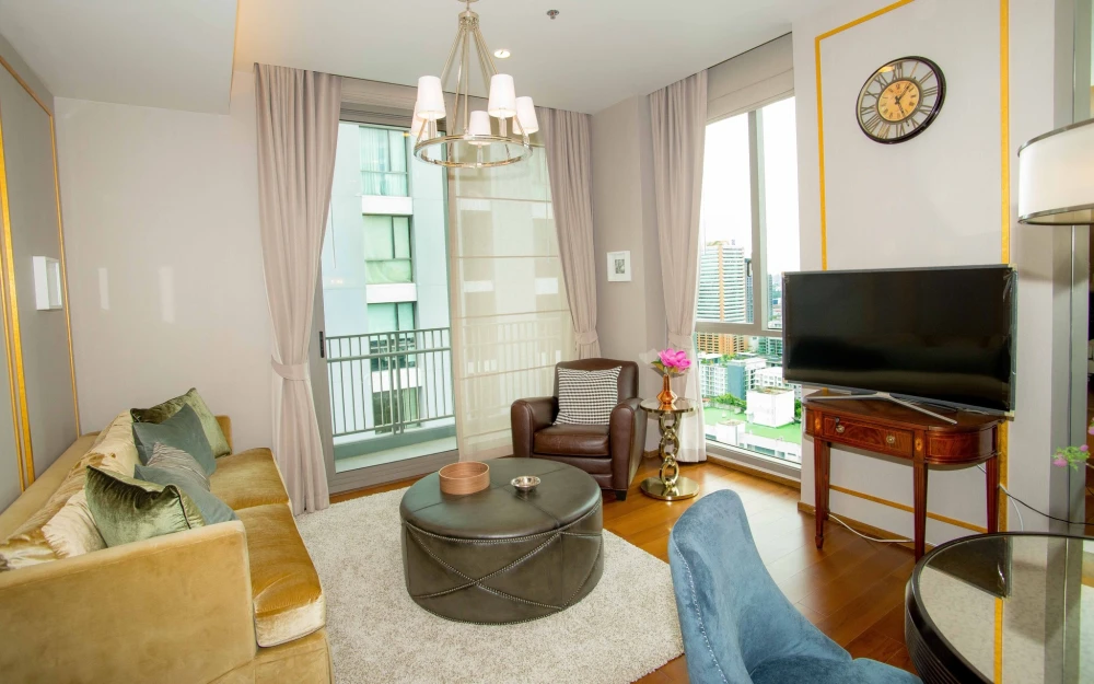 ให้เช่า Quattro บาย แสนสิริ ห้องสวยหรูอยู่สบาย อยู่ชั้นสูงมาก สไตล์ Luxury Contemporary รีบจองเลย
