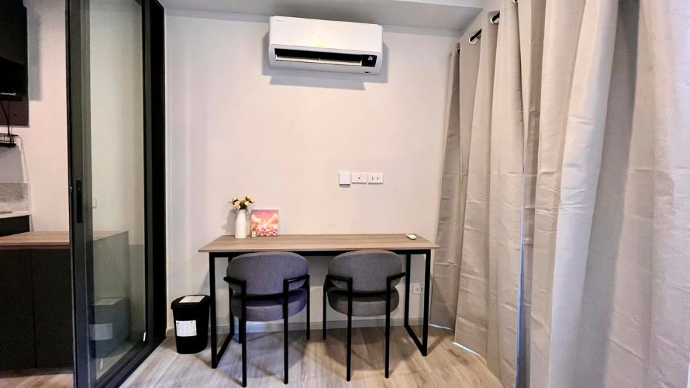 ให้เช่า QUINTARA MHy'GEN RATCHADA - HUAI KHWANG ชั้น 5 ห้องกั้น แต่งครบ จองเลย ด่วนๆ