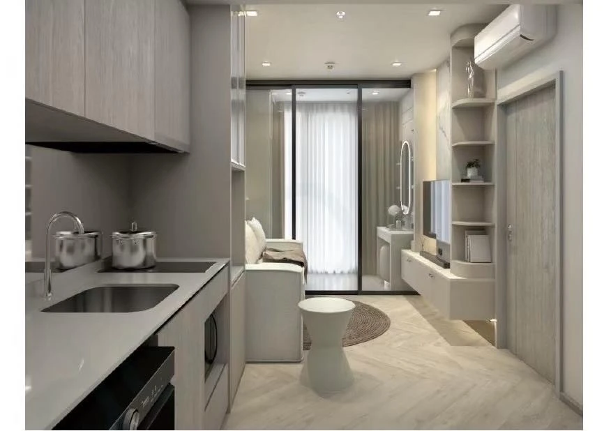 ให้เช่า Reference Sathorn - Wongwianyai ห้องมุม เป็นส่วนตัวมากๆ แบบ One Bedroom Plus วิวแม่น้ำ น่าจองสุดๆ