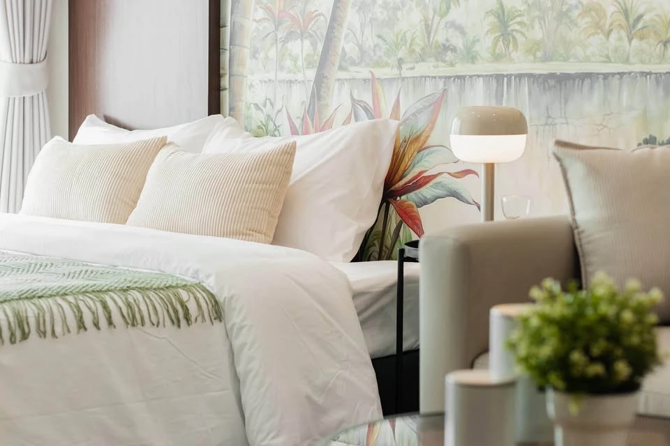 ให้เช่า Regent Home บางนา ชั้น 10 วิวสระ อาคาร D ตกแต่งวอลเปเปอร์แบบดูดีมีสไตล์ น่าอยู่มากๆ