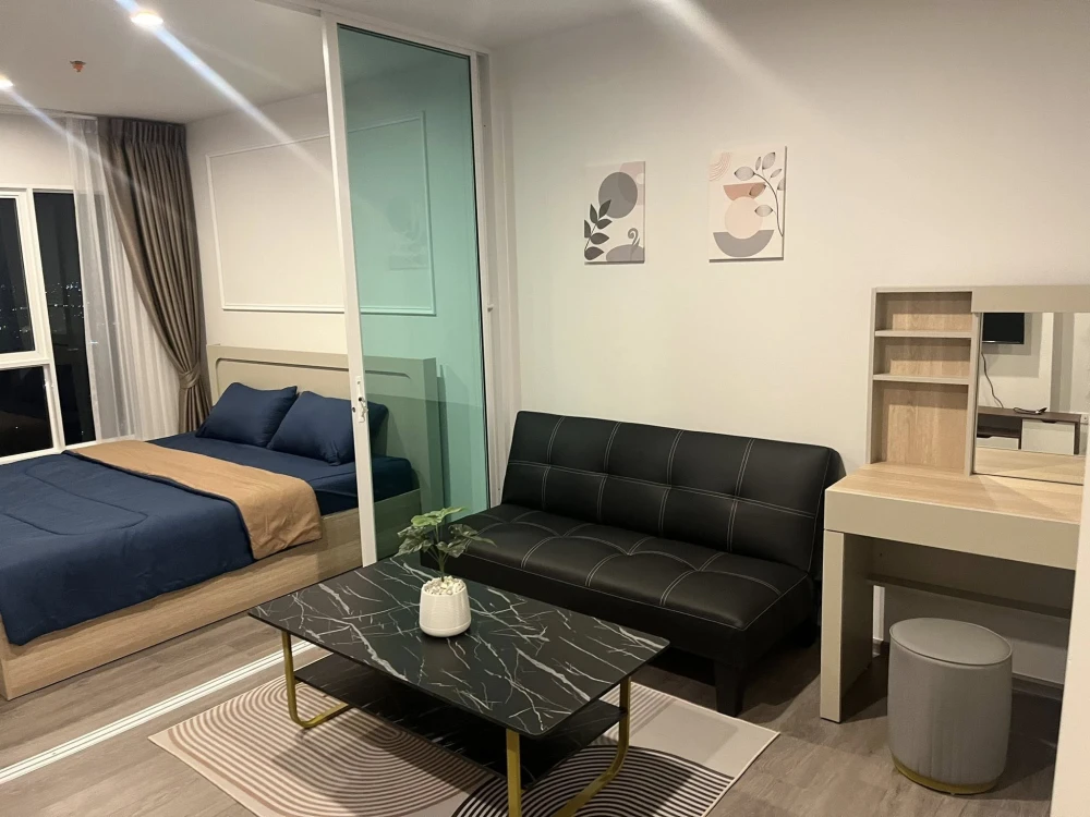 ให้เช่า Regent home บางนา ห้องกั้นแยกอย่างดี ตึก D ชั้นสูง วิวนอก พร้อมเข้าอยู่ จองเลย อย่าพลาด