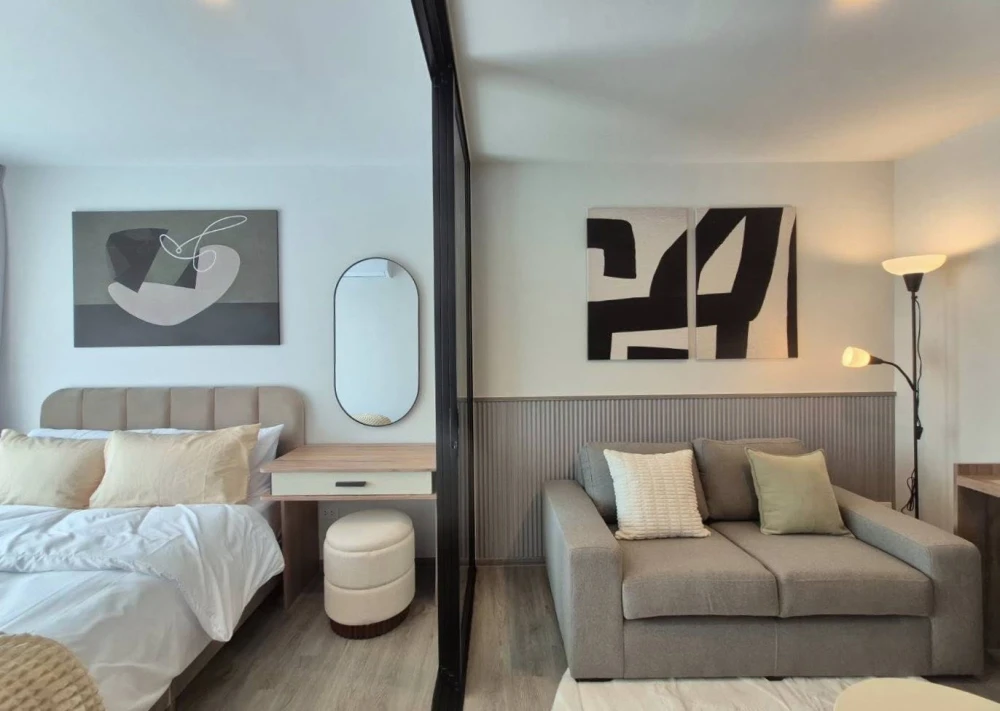 ให้เช่า Regent Home บางนา ห้องพร้อมอยู่ กั้นแยกเป็นสัดส่วน แบ่วโซนลงตัว ราคาอย่างคุ้ม มาจองเลย