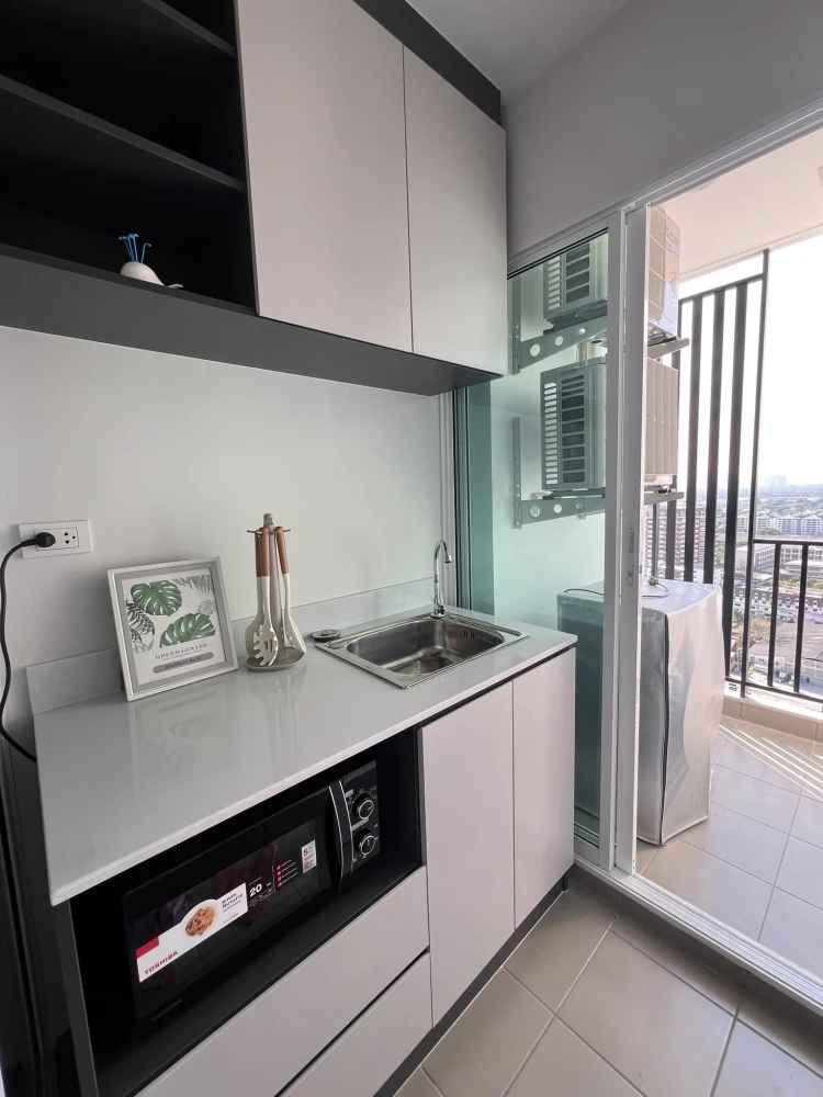 ให้เช่า Regent Home บางนา ห้องอยู่ชั้น 22 วิวแม่น้ำ ตกแต่งสวยมาก ไม่จองไหวหรอ