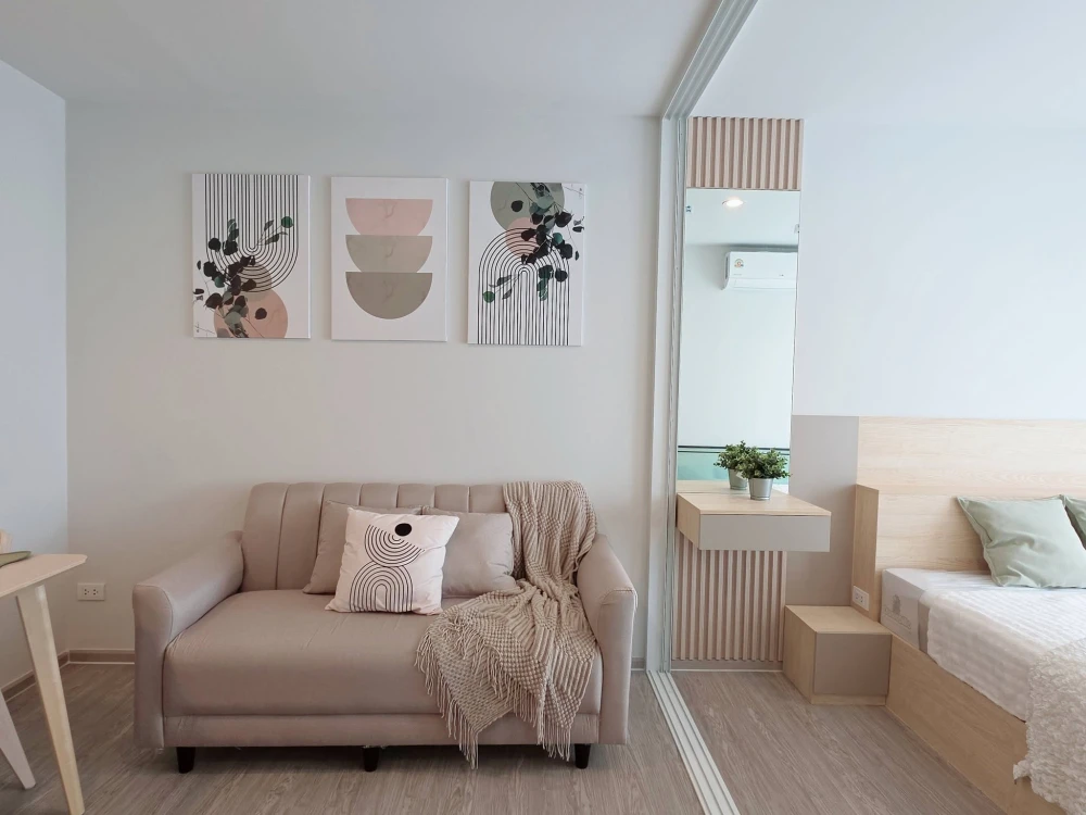 ให้เช่า Regent Home บางนา ห้องแต่งพร้อมอยู่ เฟอร์ เครื่องใช้ไฟฟ้าครบครัน ราคาจับต้องได้ จองเลย