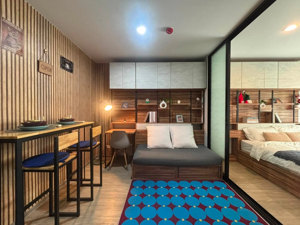 ให้เช่า REGENT HOME สุขุมวิท 97/1 ห้องแต่งน่าอยู่ บิ้วอินท์อย่างดี สะดวกครบจบที่เดียว จองเลย อย่ารอช้า