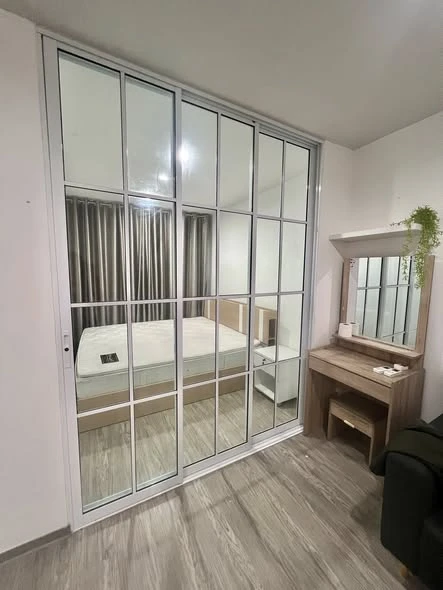 ให้เช่า Regent Home สุขุมวิท97/1 ห้องกั้นแยกชัดเจน เฟอร ์เครื่องใช้ไฟฟ้าครบ ลากกระเป๋า เข้าอยู่ได้เลย