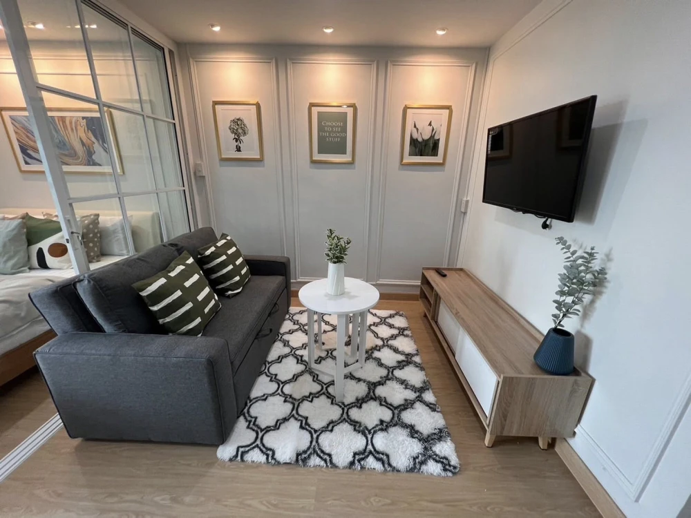 ให้เช่า Regent Home 12 Ladphrao 41 ห้องแต่งสวยคุมโทน ชั้น 3 มาพร้อมเฟอร์ครบครัน หิ้วกระเป๋าเข้าอยู่ได้เลยจ้า