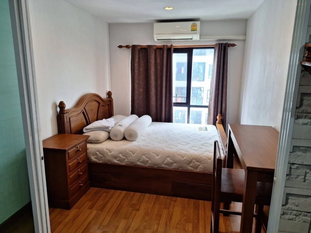 ให้เช่า Regent Home 18 แจ้งวัฒนะ-หลักสี่ ตึก E ชั้น 8 พร้อมเฟอร์นิเจอร์ไม้สักอย่างดี รีบคว้าไว้เลย