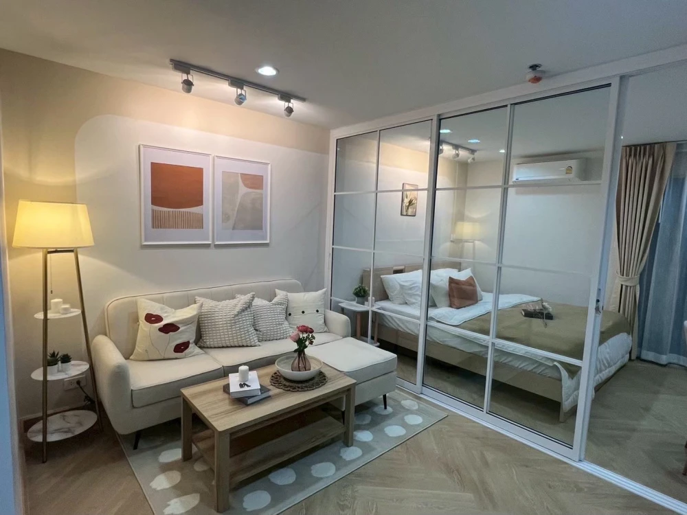 ให้เช่า Regent Home 6 Prachachuen ห้องแต่งสวยคุมโทน มาพร้อมเฟอร์นิเจอร์ครบครัน พลาดแล้วจะเสียใจ