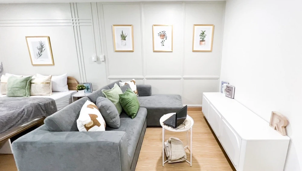 ให้เช่า Regent Home 7/1 Bangna ห้องน่าอยู่ เฟอร์พร้อม + เครื่องใช้ไฟฟ้าครบ จองเลย ราคาดีสบายกระเป๋า ของเลย