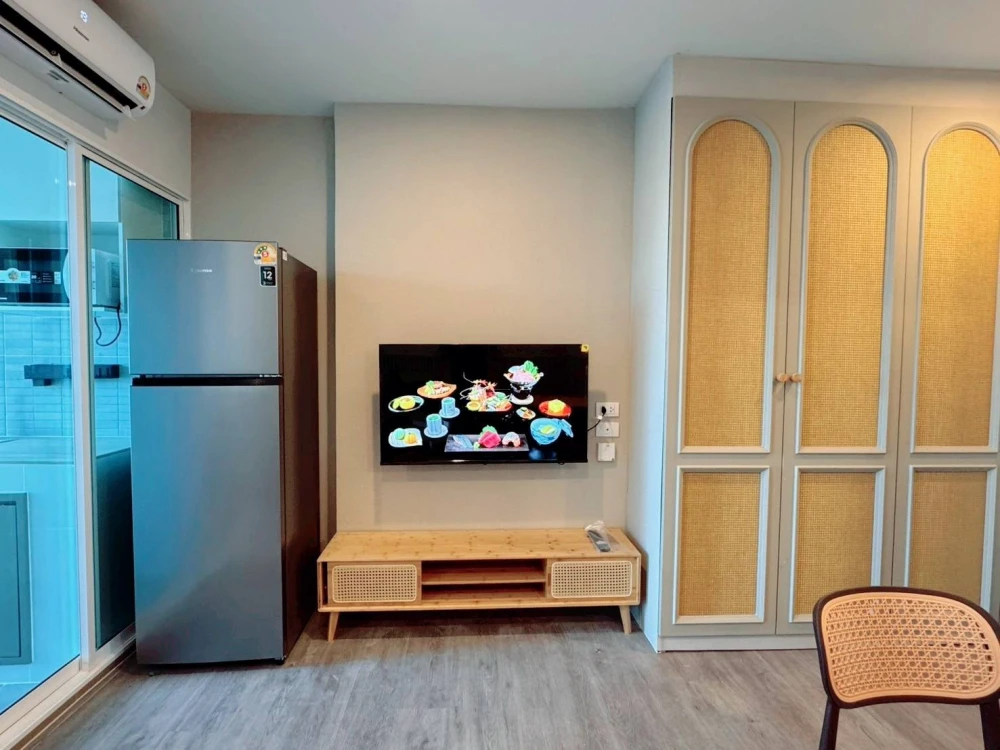 ให้เช่า Regent Home Bangna ชั้นสูงตึก D ได้วิวเมืองโล่งๆ สบายตา เฟอร์​นิเจอร์​และเครื่อง​ใช้​ไฟฟ้า​ครบ รีบจองเลย