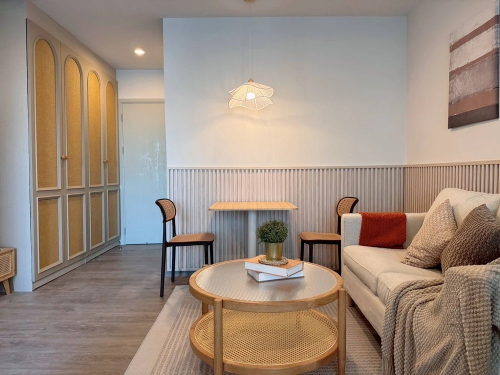 ให้เช่า Regent Home Bangna ชั้นสูงตึก D ได้วิวเมืองโล่งๆ สบายตา เฟอร์​นิเจอร์​และเครื่อง​ใช้​ไฟฟ้า​ครบ รีบจองเลย