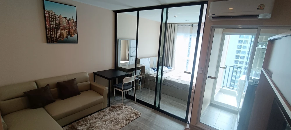 ให้เช่า Regent Home Bangna ชั้นสูง วิวสวย โปร่ง โล่ง ไม่ร้อน พร้อมเฟอร์ครบ + เครื่องใช้ไฟฟ้า หิ้วกระเป๋าเข้าอยู่ได้เลย