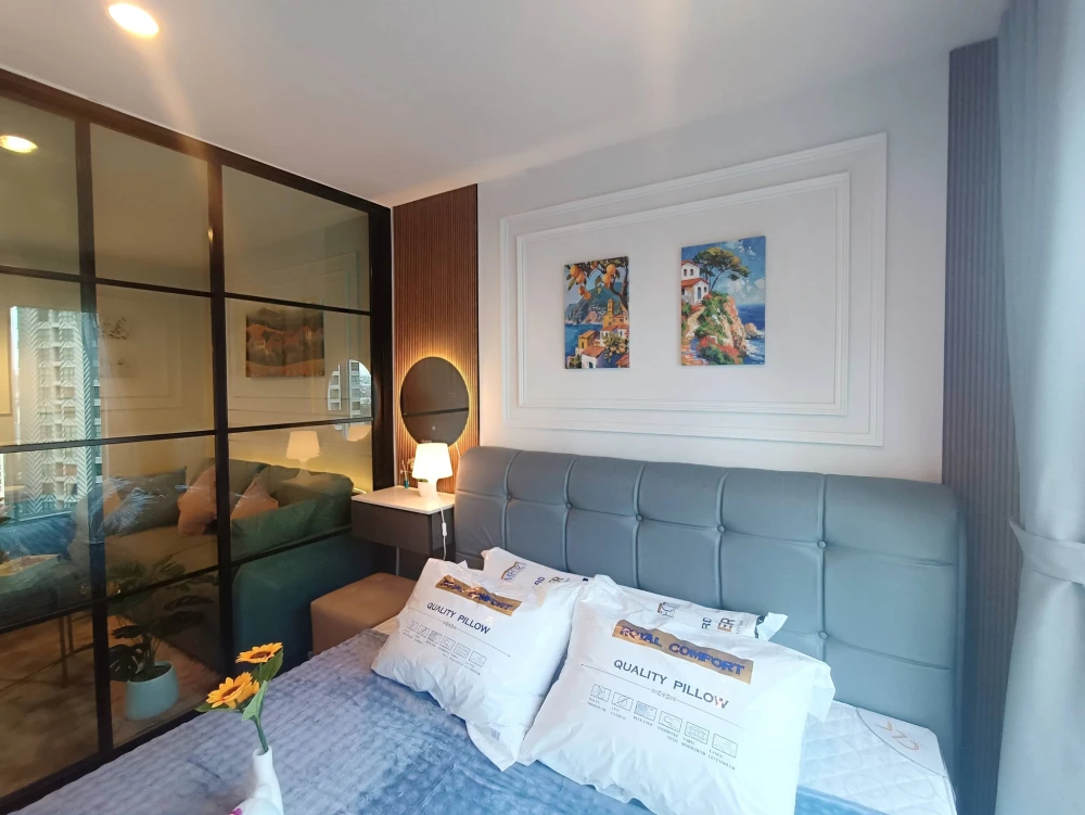 ให้เช่า Regent home Bangna ชั้น 23 สูงมากเวอร์ ตกแต่งด้วยเฟอร์นิเจอร์อย่างดีมีคุณภาพ ห้ามพลาด