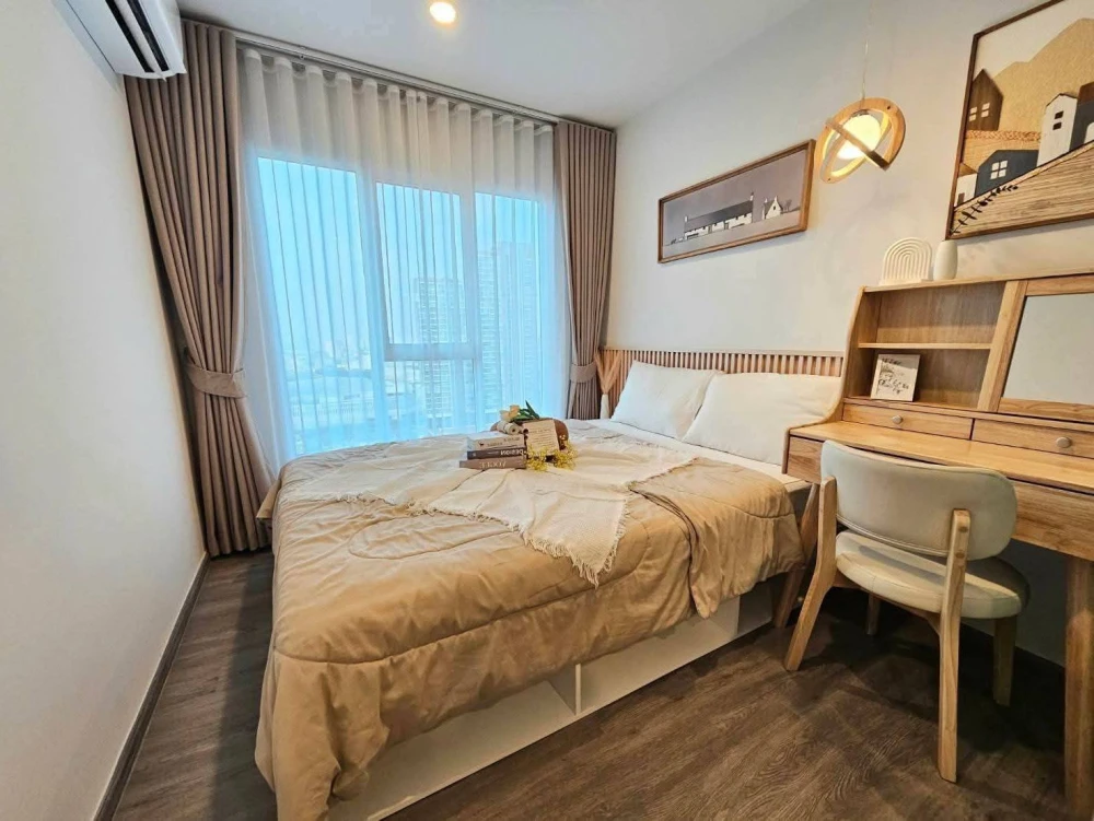 For rent: Regent Home Bangna, 24th floor, unobstructed view, beautiful room, fully furnished. Book now! (Quickly!)