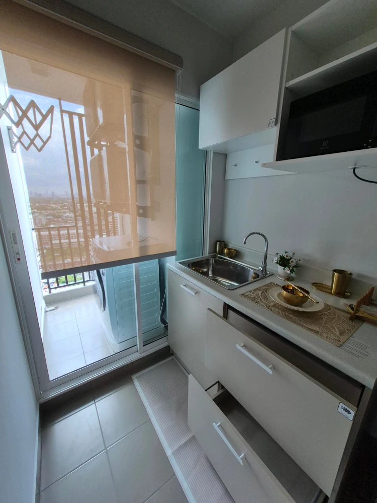 ให้เช่า Regent Home Bangna ชั้น 27 ห้องมุม เห็นวิวแม่น้ำ แต่งครบ น่าอยู่ จองเลย