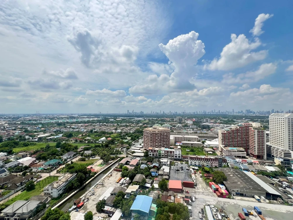 ให้เช่า Regent Home Bangna ชั้น 29 ห้องชั้นสูง วิวแม่น้ำสวยมาก เฟอร์ครบ พร้อมอยู่