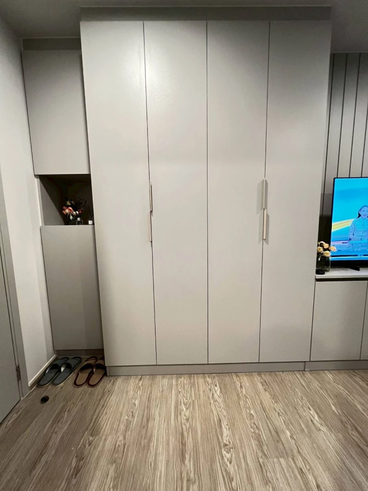 ให้เช่า Regent Home Bangna ตึก B วิวนอก วิวโล่ง ได้วิวแม่น้ำ มีเฟอร์นิเจิอร์ครบ Built-In พร้อมเข้าอยู่ได้ทันที