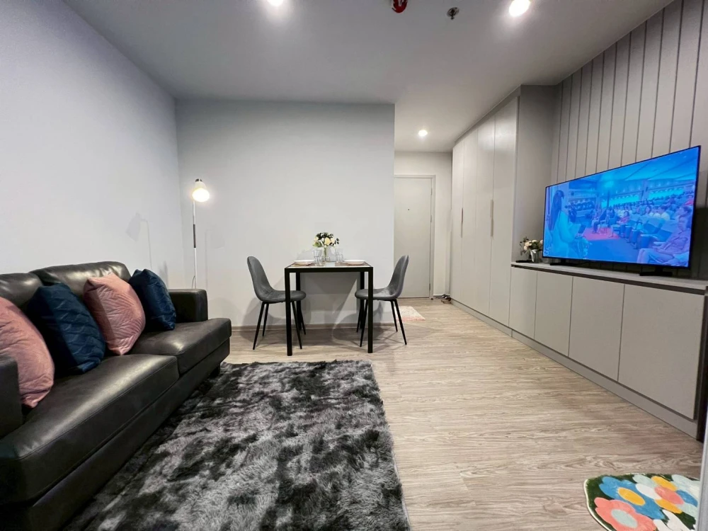 ให้เช่า Regent Home Bangna ตึก B วิวนอก วิวโล่ง ได้วิวแม่น้ำ มีเฟอร์นิเจิอร์ครบ Built-In พร้อมเข้าอยู่ได้ทันที